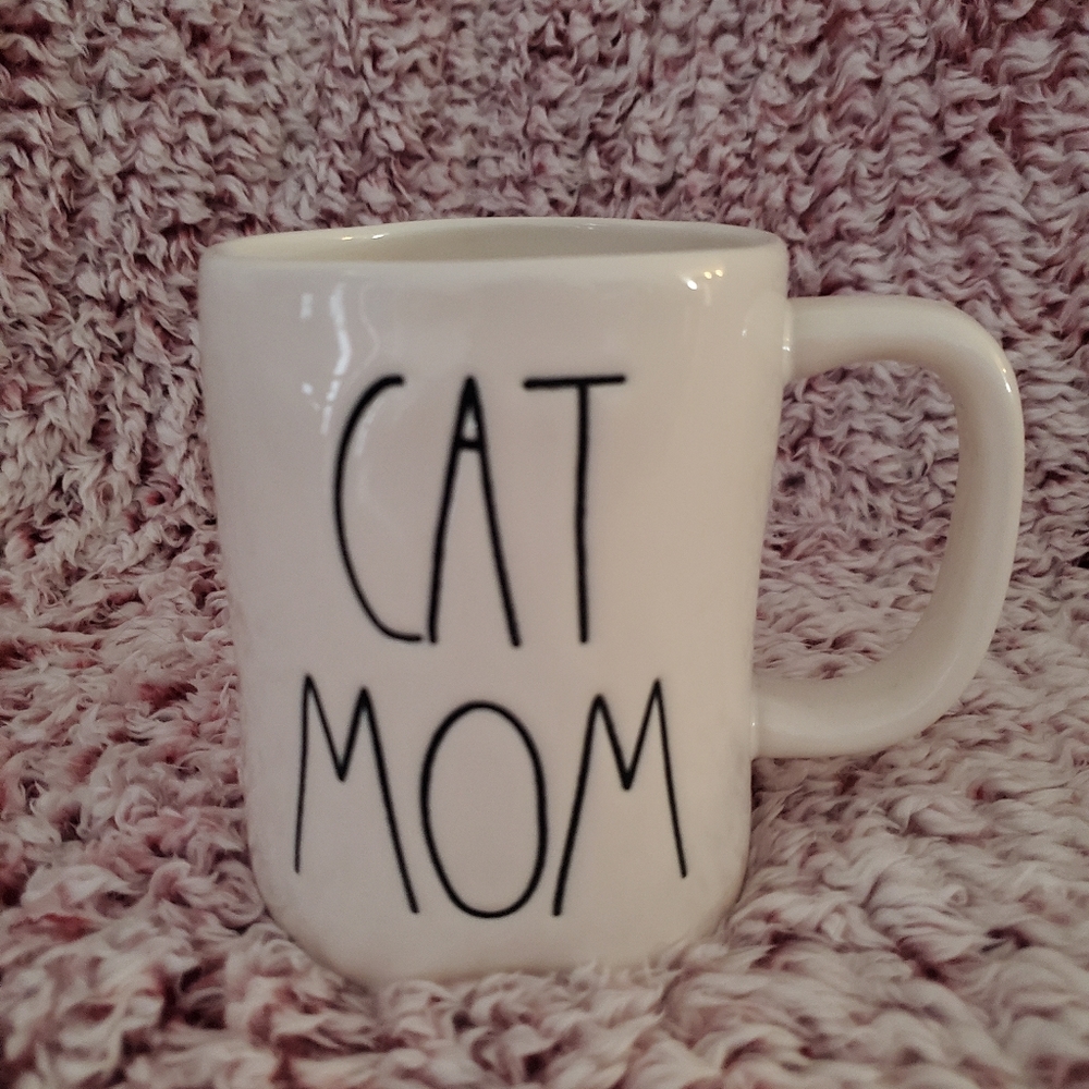 Rae Dunn CAT MOM Mug